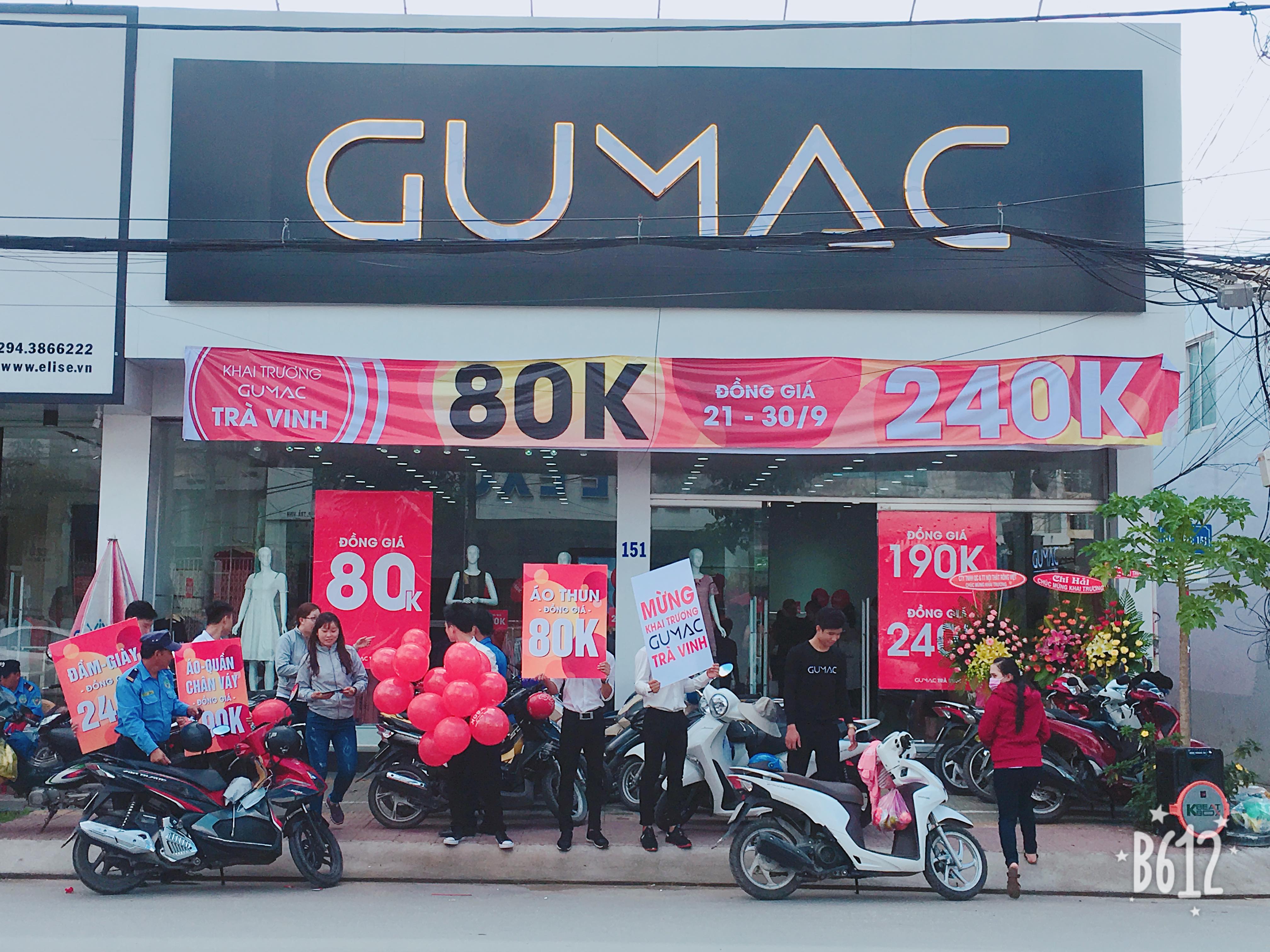 Khai trương Gumac