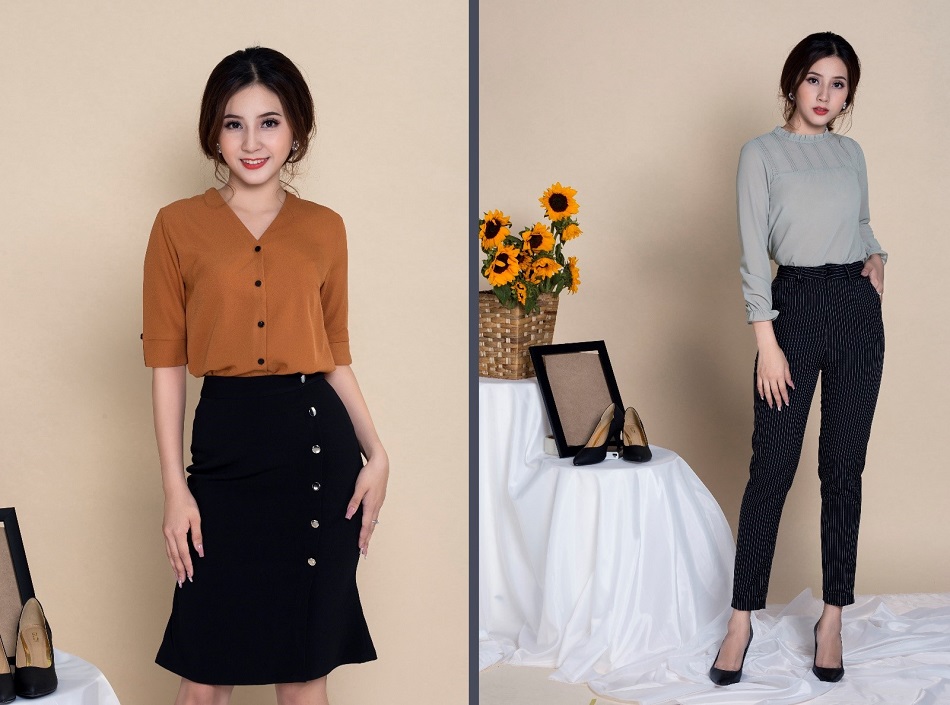Thiết kế tao nhã và nữ tính nhưng rất sành điệu.