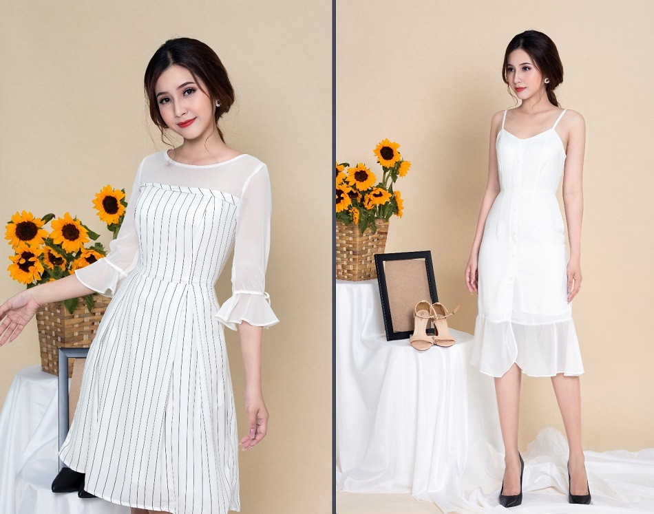 Nhẹ nhàng, thanh thoát trong ngày hè năng động