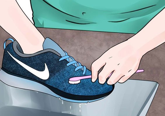 cách giặt giày nike