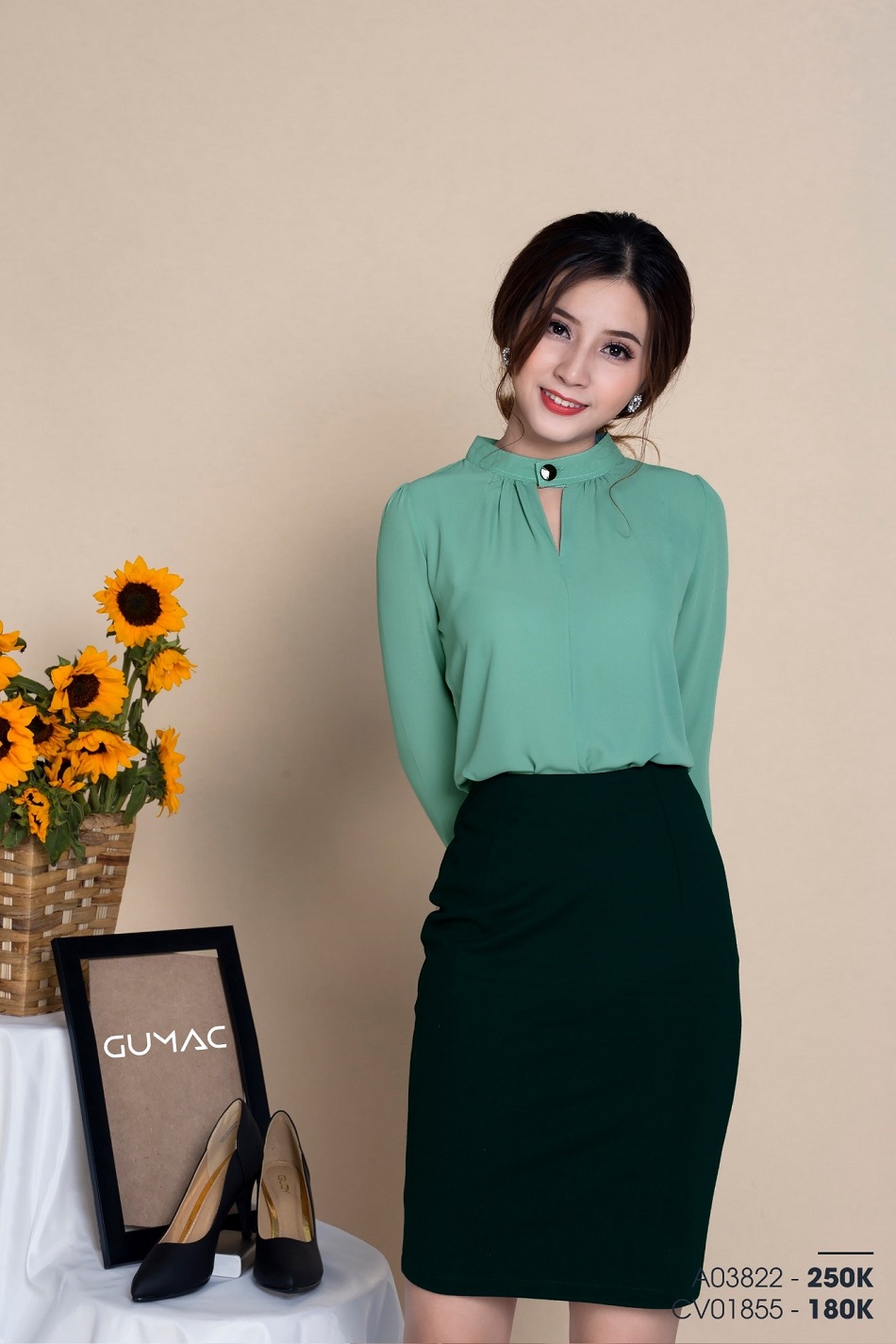 Màu xanh luôn tạo ra cảm giác mát mẻ