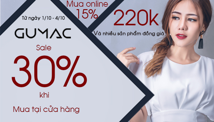 gumac khai trương 3 chi nhánh