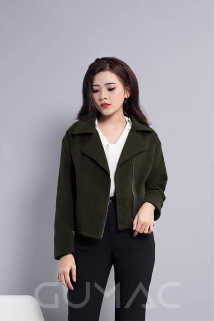 ÁO DẠ PHỐI DÂY KÉO CỰC NĂNG ĐỘNG VÀ CÁ TÍNH
