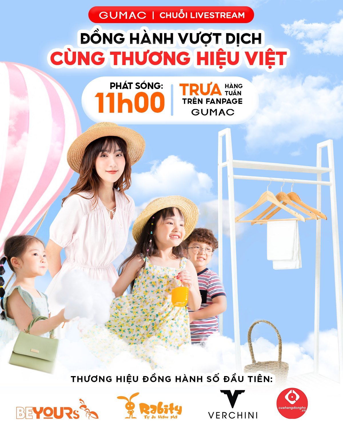 “ĐỒNG HÀNH VƯỢT DỊCH CÙNG THƯƠNG HIỆU VIỆT GUMAC” 