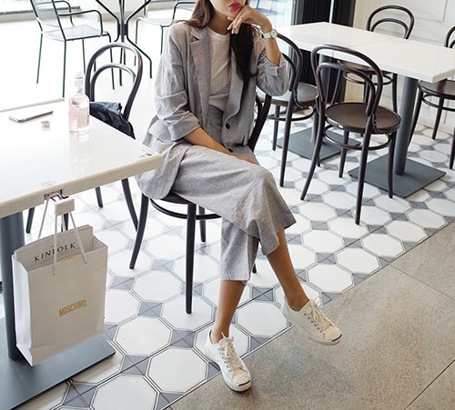 những kiểu quần có độ dài trên mắt cá chân để kết hợp với giày thể thao
