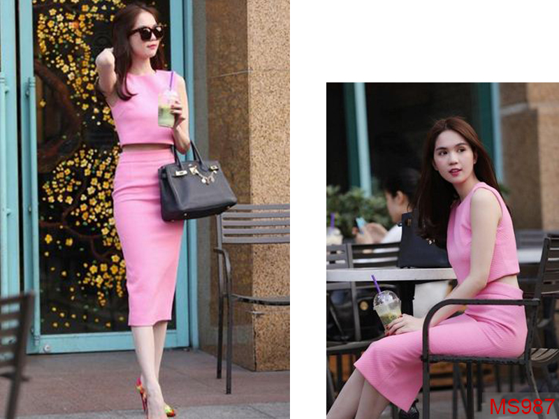 Đầm tiểu thư màu sắc dịu dàng, thanh lịch.&nbsp;