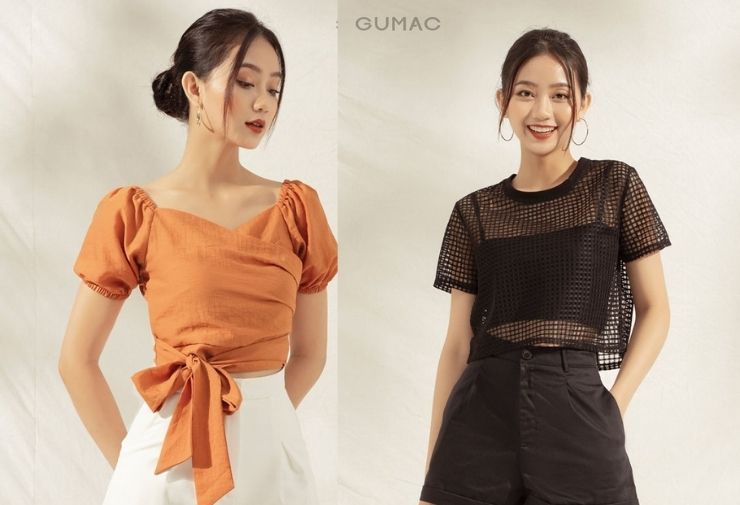 Phối Prophere với áo croptop va quan ong rong Phối Prophere với áo croptop va quan ong rong