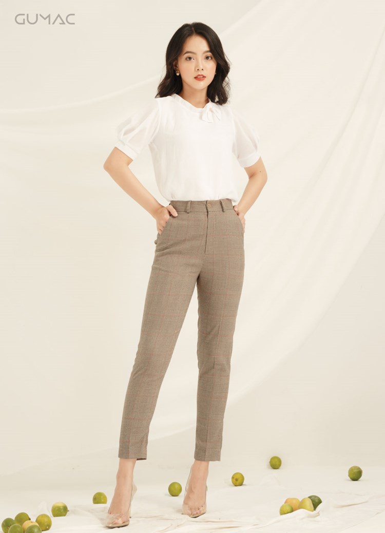 Cách chọn phối quần chinos nữ