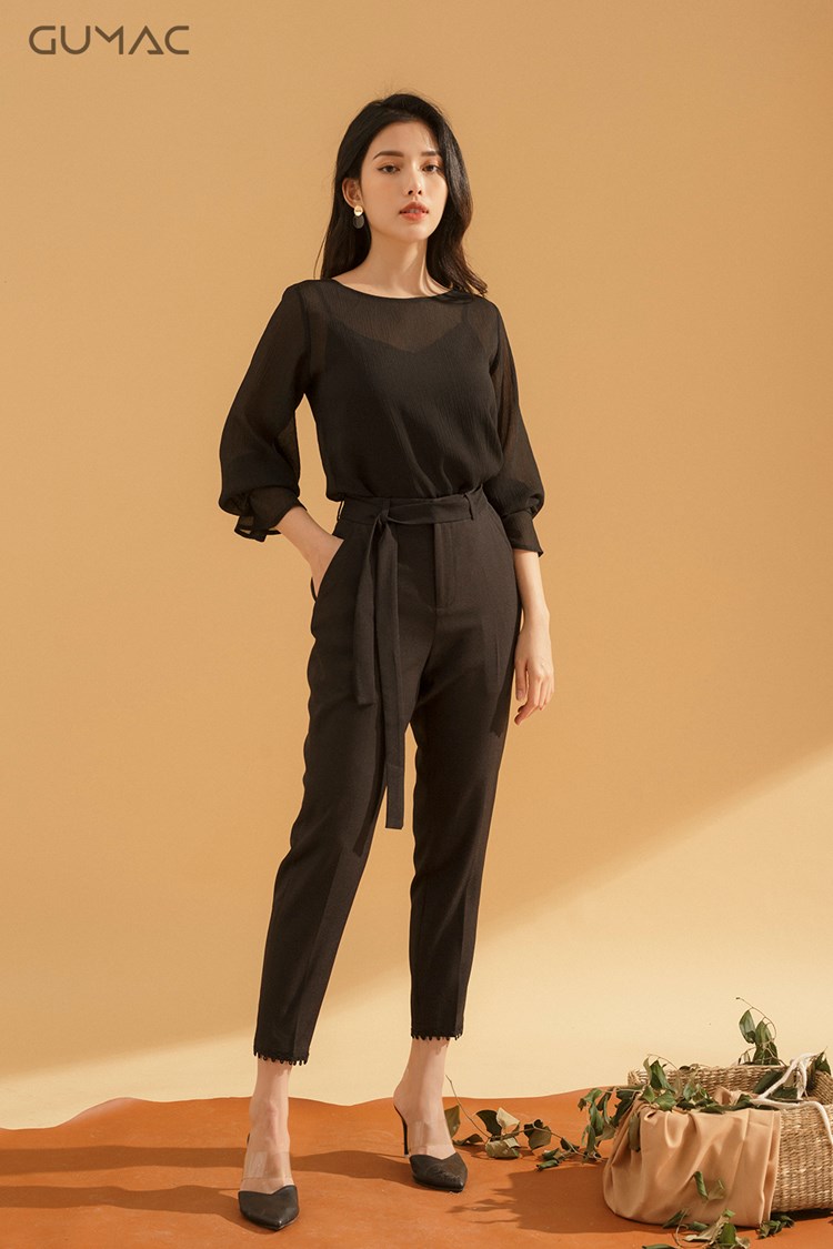 tông màu nóng quần chino
