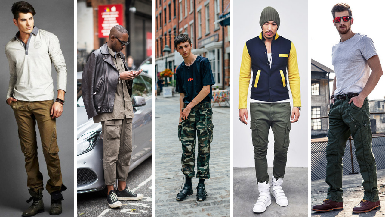 những cách phối đồ với cargo pants nam sành điệu