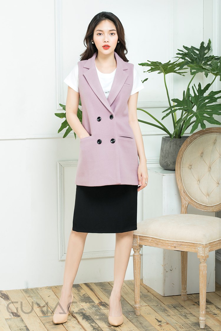 Áo khoác dạ dài