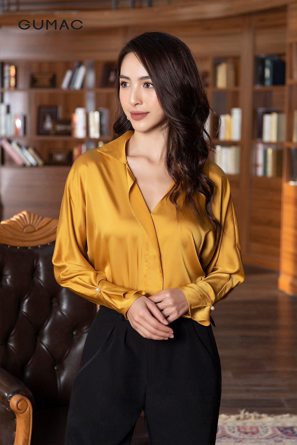Sơ mi nữ bèo ngực