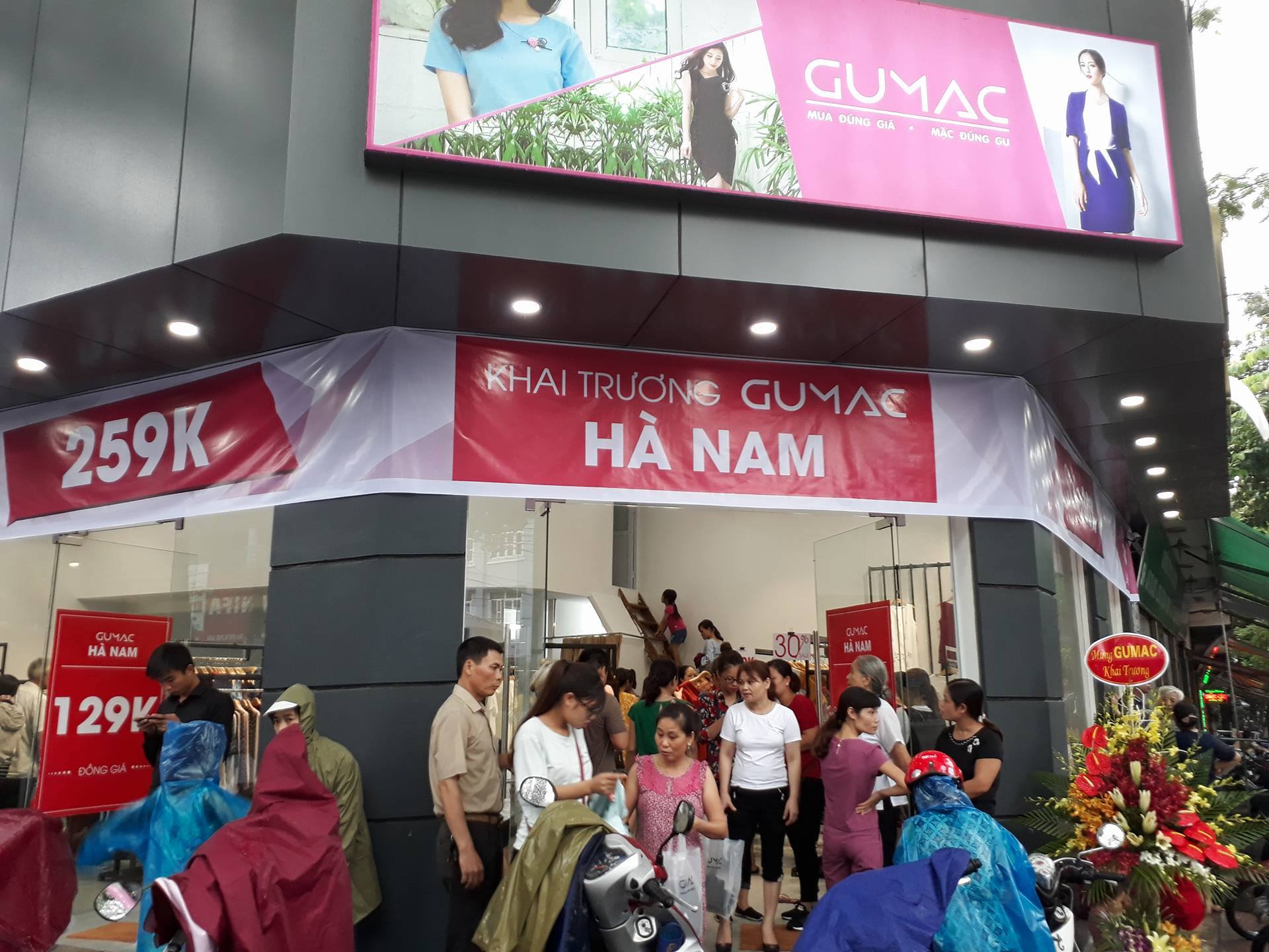 VỠ SHOP TRONG NGÀY KHAI TRƯƠNG GUMAC HÀ NAM