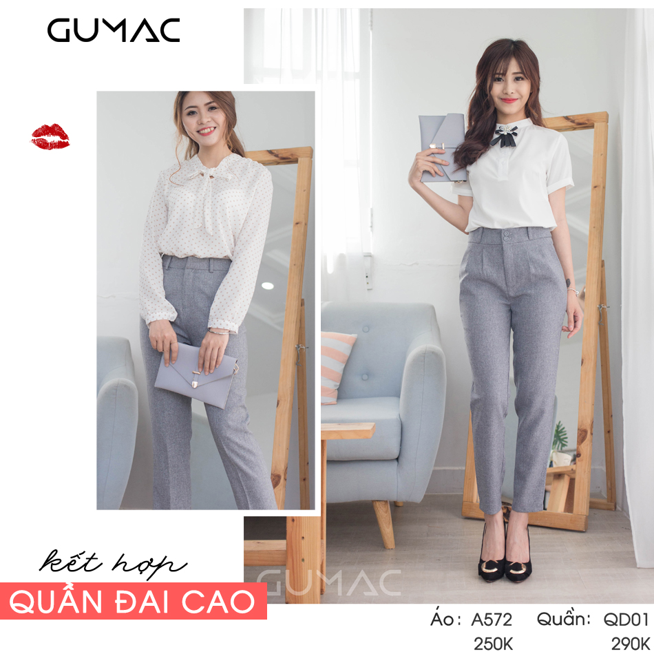  Quần Tây cạp cao