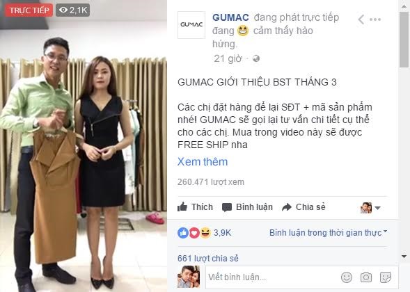 Thời trang hiện đại ấn tượng GUMAC