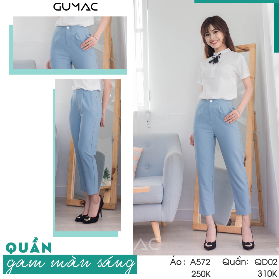đầm công sở dành cho người gầy GUMAC