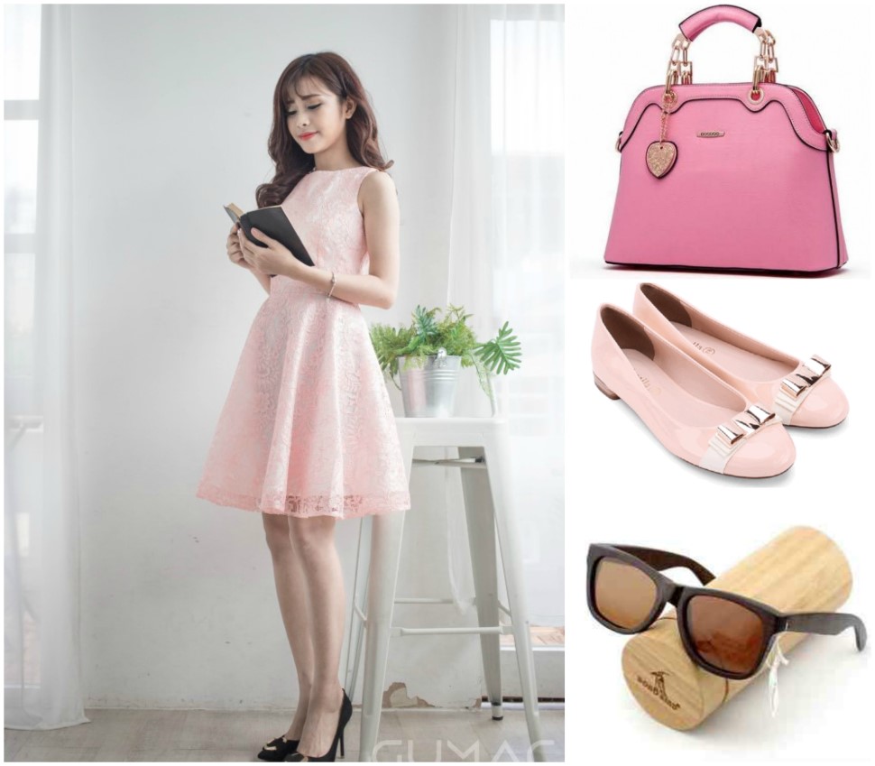 Đầm công sở dạo phố