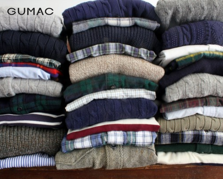 Cách xếp quần áo gọn gàng