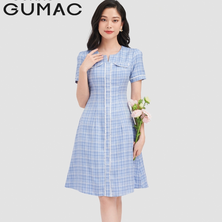 Mẫu đầm suông dáng dài