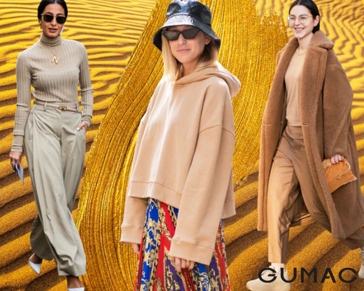 Ứng dụng màu be trong thời trang