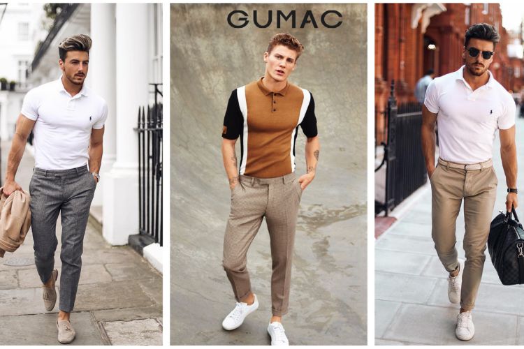 Phối màu áo polo công sở cho nam