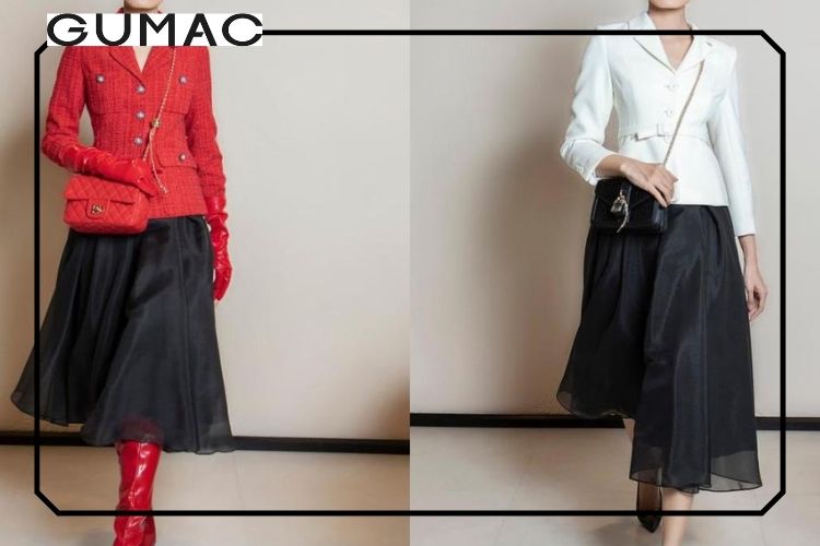 Chân váy midi cho quý cô thanh lịch