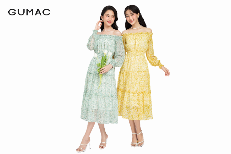 Váy maxi đi biển