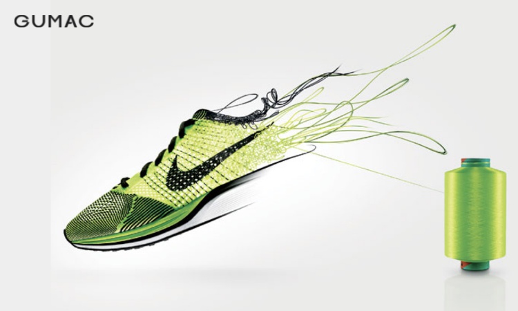 Công nghệ Flyknit được ứng dụng trong giày thể thao