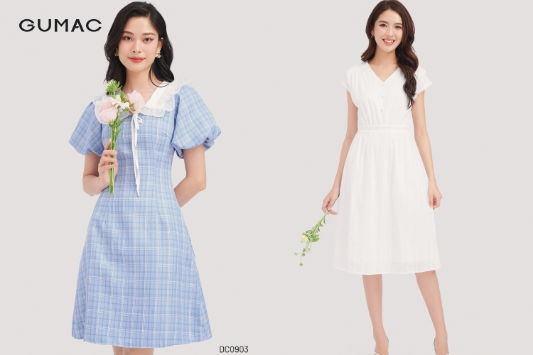 Váy xòe nữ tính Váy xòe nữ tính