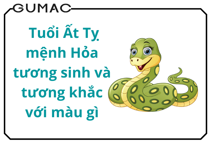 Tuổi tỵ hợp màu gì và kỵ màu gì nhất màu trang phục phù hợp