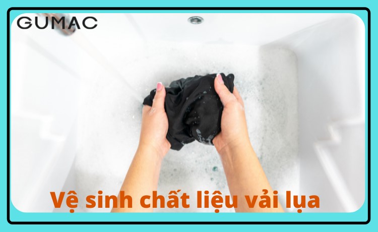 vệ sinh vải lụa như thế nào