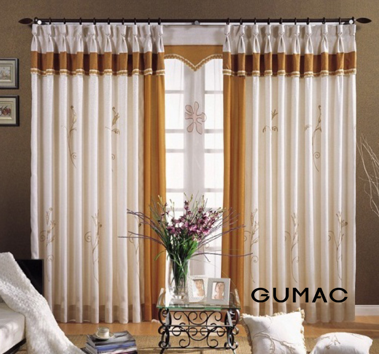 Vải phi bóng trong trang trí nội thất