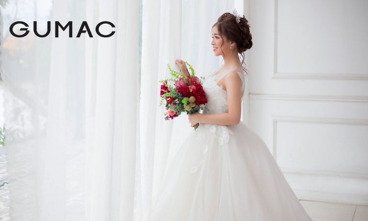 Kiểu tóc phù hợp với thân hình cô dâu 