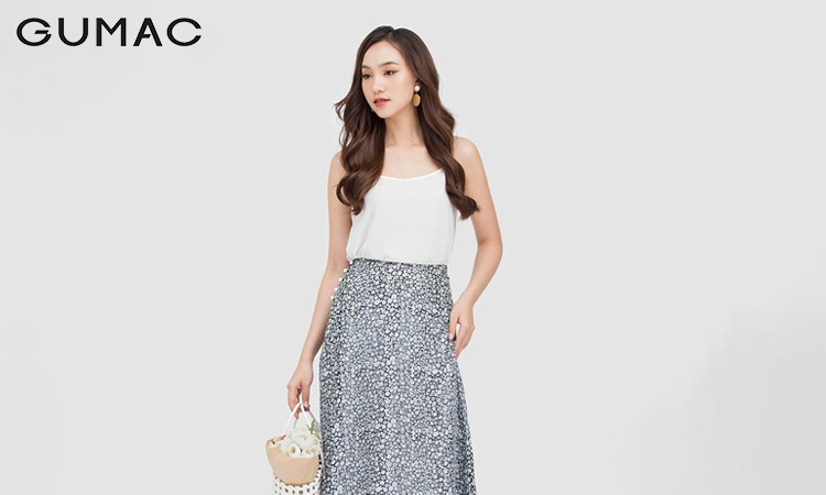 Chân váy hoạ tiết cute