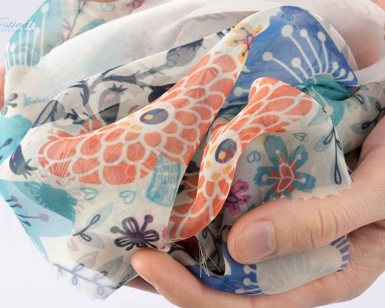 Cách bảo quản vải chiffon